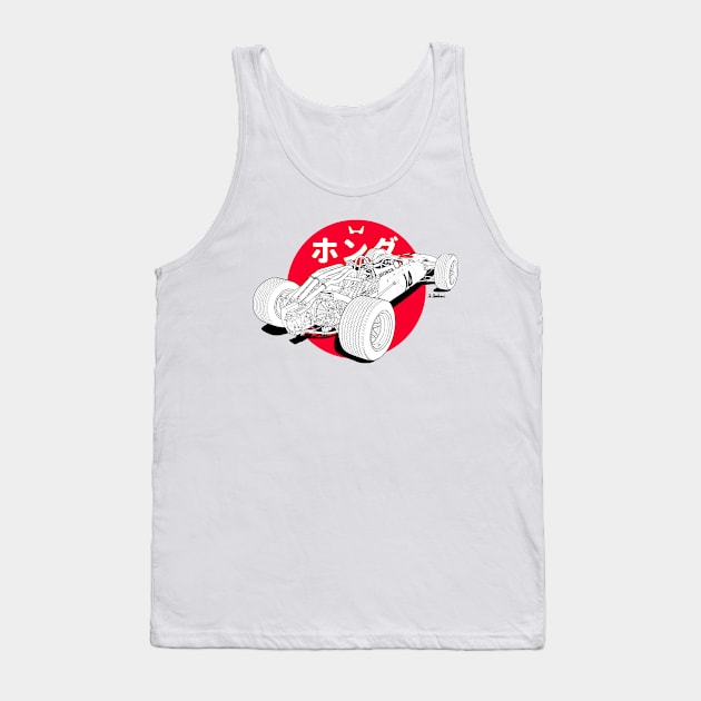 Honda RA301 Tank Top by Camille De Bastiani